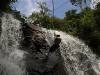 Wet Rappeling